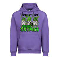 Tulip shamrockin' with my gnomies st patrick's day Urban Hoodie - Jasminsmagicworld