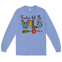 Colony Blue teacher of the wild Long Sleeve Tee - CowhideDigitalArt