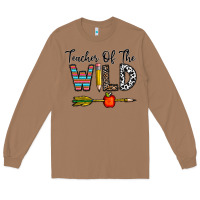 Toasted Coconut teacher of the wild Long Sleeve Tee - CowhideDigitalArt