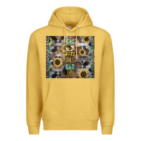 Antique Gold Senior 2023 western Premium Hoodie - NancyCooperArtShop