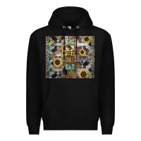 Black Senior 2023 western Premium Hoodie - NancyCooperArtShop
