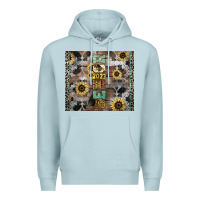 Blue Mist Senior 2023 western Premium Hoodie - NancyCooperArtShop