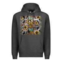 Charcoal Heather Senior 2023 western Premium Hoodie - NancyCooperArtShop