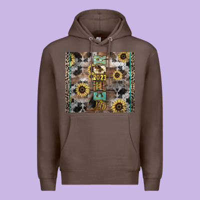 Senior 2023 Western Premium Hoodie Designed By Nancycooperartshop