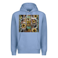 Colony Blue Senior 2023 western Premium Hoodie - NancyCooperArtShop