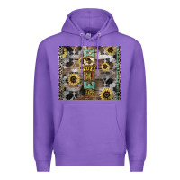 Purple Senior 2023 western Premium Hoodie - NancyCooperArtShop