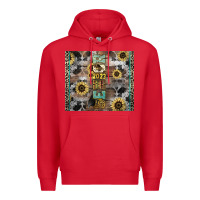 Red Senior 2023 western Premium Hoodie - NancyCooperArtShop