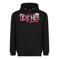 Black cancer awareness teacher Heavyweight Hoodie - NancyCooperArtShop