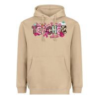 Mushroom cancer awareness teacher Heavyweight Hoodie - NancyCooperArtShop