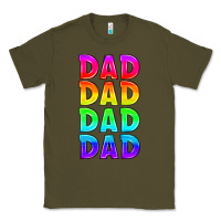 Army Green lgbtq dad Classic Tee - HRA Design Shop