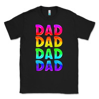 Black lgbtq dad Classic Tee - HRA Design Shop