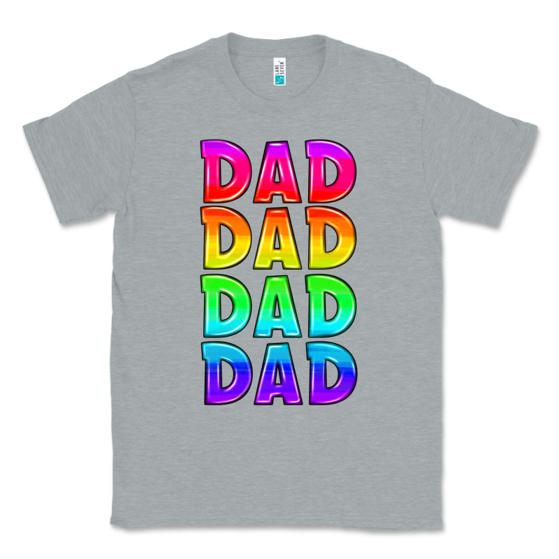 Lgbtq Dad Classic Tee by HRA Design Shop | Teevron
