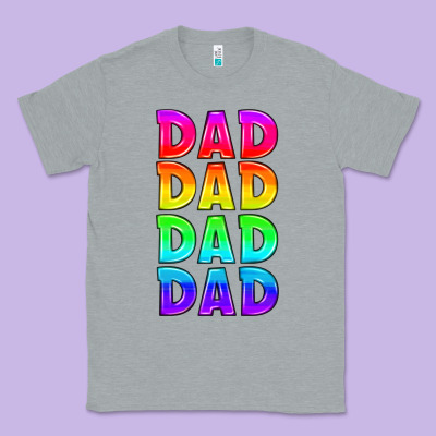 Lgbtq Dad Classic Tee Designed By Hra Design Shop