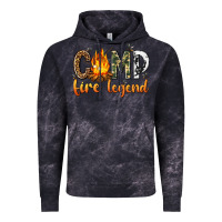 Cloud Black camp fire legend with fire Vintage Hoodie - texasbilliewilder