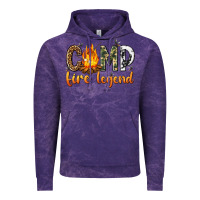 Cloud Purple camp fire legend with fire Vintage Hoodie - texasbilliewilder