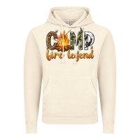 Vintage Artic camp fire legend with fire Vintage Hoodie - texasbilliewilder