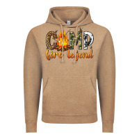 Vintage Coffee camp fire legend with fire Vintage Hoodie - texasbilliewilder