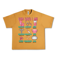 Peanut Butter god says i am Urban Heavy Tee - texasbilliewilder