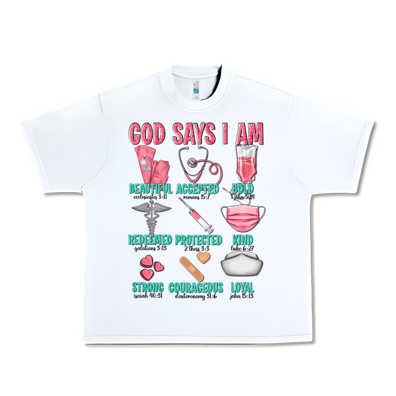 God Says I Am Urban Heavy Tee by texasbilliewilder | Teevron