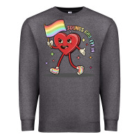 Charcoal Heather sounds gay i'm in Premium Sweatshirt - MaliasSmallBusiness