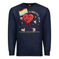 Navy sounds gay i'm in Premium Sweatshirt - MaliasSmallBusiness