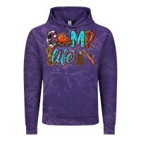 Cloud Purple camp life Vintage Hoodie - texasbilliewilder