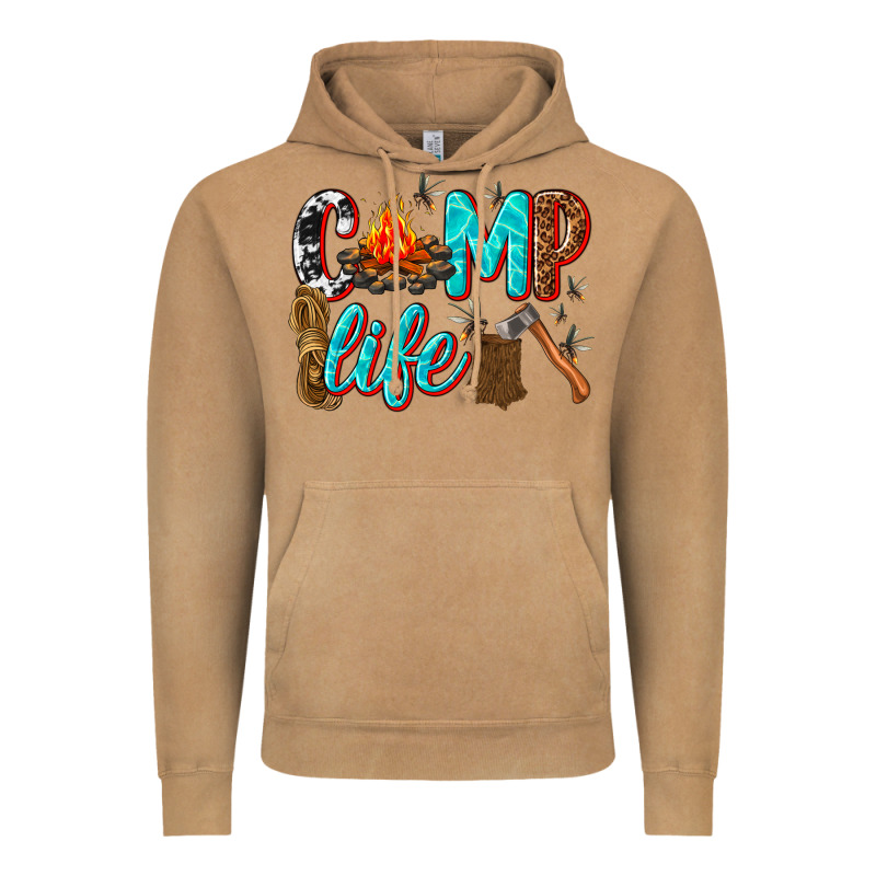 Camp Life Vintage Hoodie by texasbilliewilder | Teevron