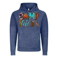 Vintage Denim camp life Vintage Hoodie - texasbilliewilder