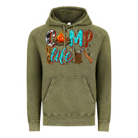 Vintage Olive camp life Vintage Hoodie - texasbilliewilder