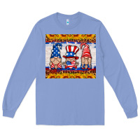 Colony Blue usa gnome Long Sleeve Tee - HRA Design Shop