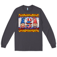 Smoke usa gnome Long Sleeve Tee - HRA Design Shop