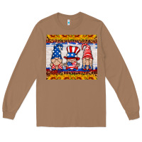 Toasted Coconut usa gnome Long Sleeve Tee - HRA Design Shop
