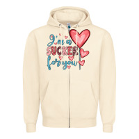 Sandshell i'm a sucker for you Zipper Hoodie - JahusDesignShop