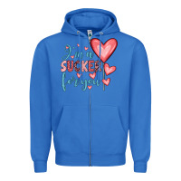 True Royal i'm a sucker for you Zipper Hoodie - JahusDesignShop