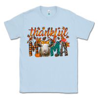Dusty Blue thankful mama sheep Classic Tee - RacoonDesign
