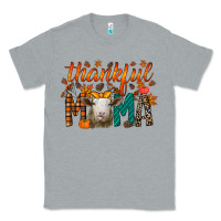 Heather Grey thankful mama sheep Classic Tee - RacoonDesign
