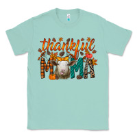 Seafoam thankful mama sheep Classic Tee - RacoonDesign