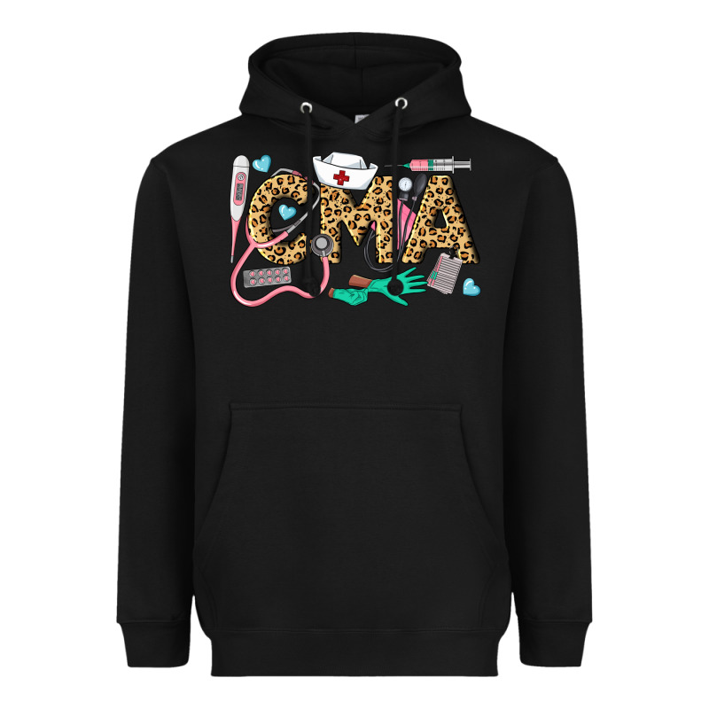 Western Certified Medical Assistant Heavyweight Hoodie by LillyAllenDesigns | Teevron