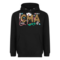 Black Western Certified Medical Assistant Heavyweight Hoodie - LillyAllenDesigns