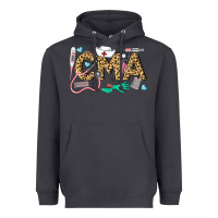 Smoke Western Certified Medical Assistant Heavyweight Hoodie - LillyAllenDesigns