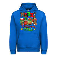 Cobalt merry Christmas y'all gnome coffee Urban Hoodie - Jasminsmagicworld