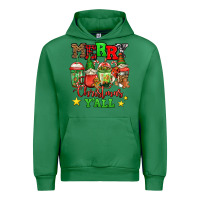 Emerald merry Christmas y'all gnome coffee Urban Hoodie - Jasminsmagicworld