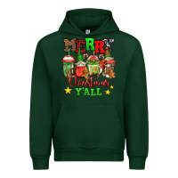 Forest Green merry Christmas y'all gnome coffee Urban Hoodie - Jasminsmagicworld