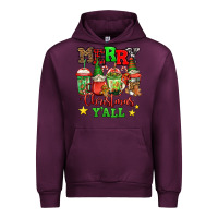 Mauve Wine merry Christmas y'all gnome coffee Urban Hoodie - Jasminsmagicworld
