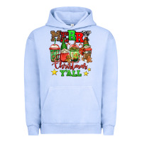 Pigment Grape Ice merry Christmas y'all gnome coffee Urban Hoodie - Jasminsmagicworld