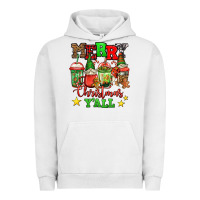 Pigment Lunar Rock merry Christmas y'all gnome coffee Urban Hoodie - Jasminsmagicworld