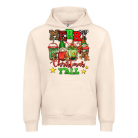Merry Christmas Y'all Gnome Coffee Urban Hoodie | Teevron