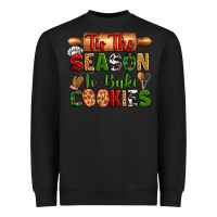 Black tih the season to bake cookies Heavyweight Sweatshirt - Zillion Design Studio