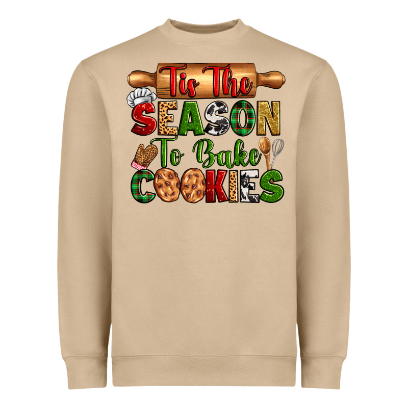 Tih The Season To Bake Cookies Heavyweight Sweatshirt by Zillion Design Studio | Teevron
