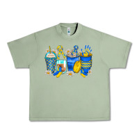 Oil Green down syndrome coffee cups Urban Heavy Tee - Zillion Design Studio